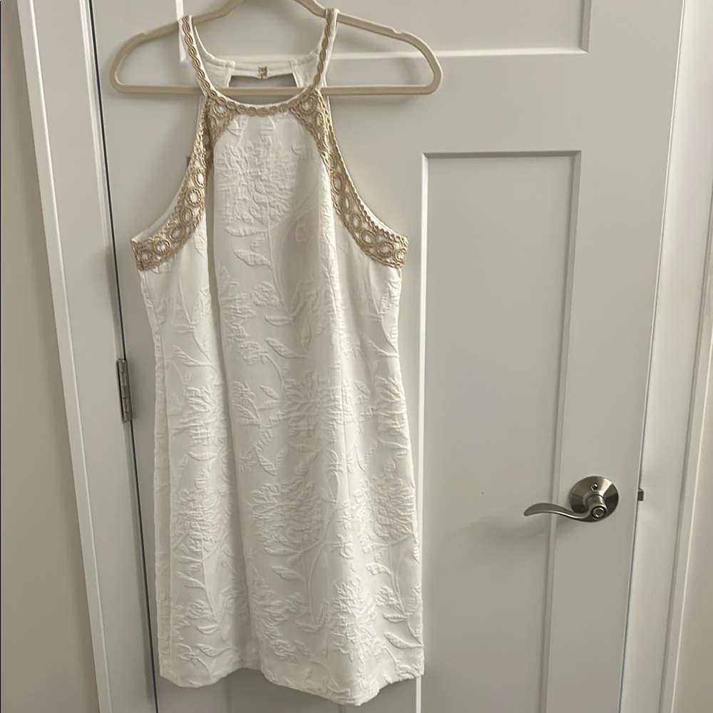 Lilly Pulitzer White Pearl Shift Dress